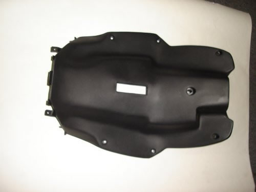 Black Plastic Foot Guard Trition r4 Scooter-503